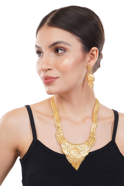 1 Gram GOLD PLATED Necklace Set