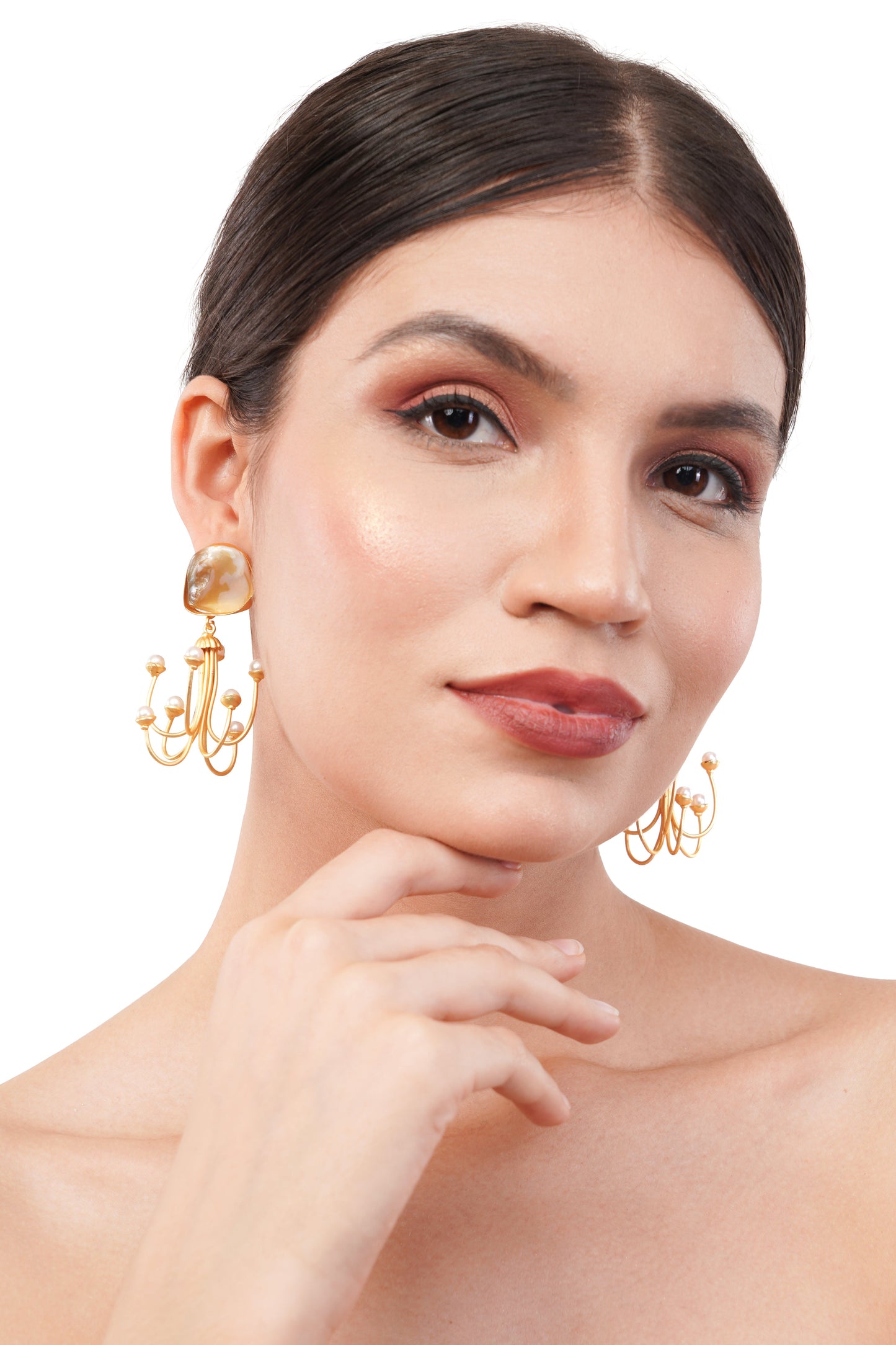 1 Gram GOLD PLATED Earring