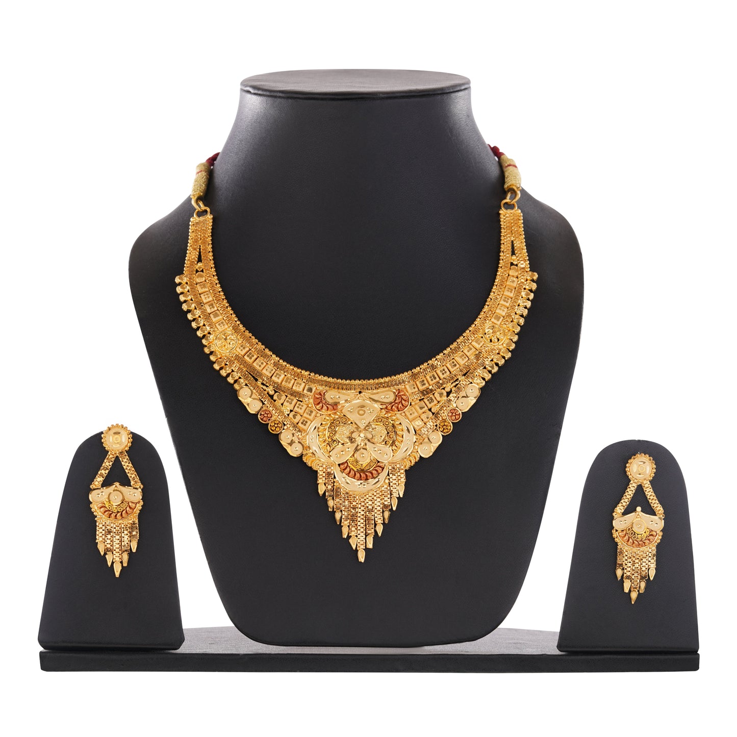 1 Gram GOLD PLATED Necklace Set