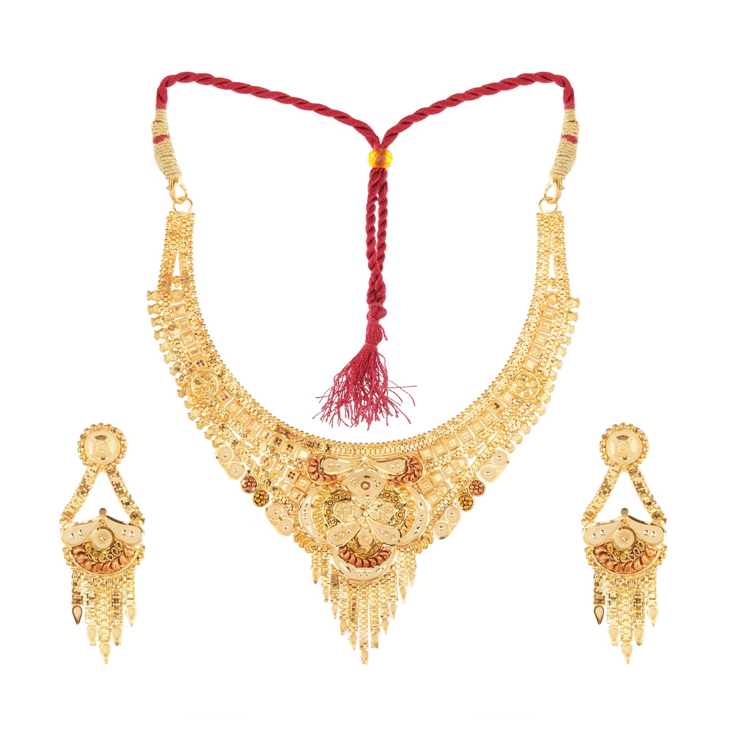 1 Gram GOLD PLATED Necklace Set