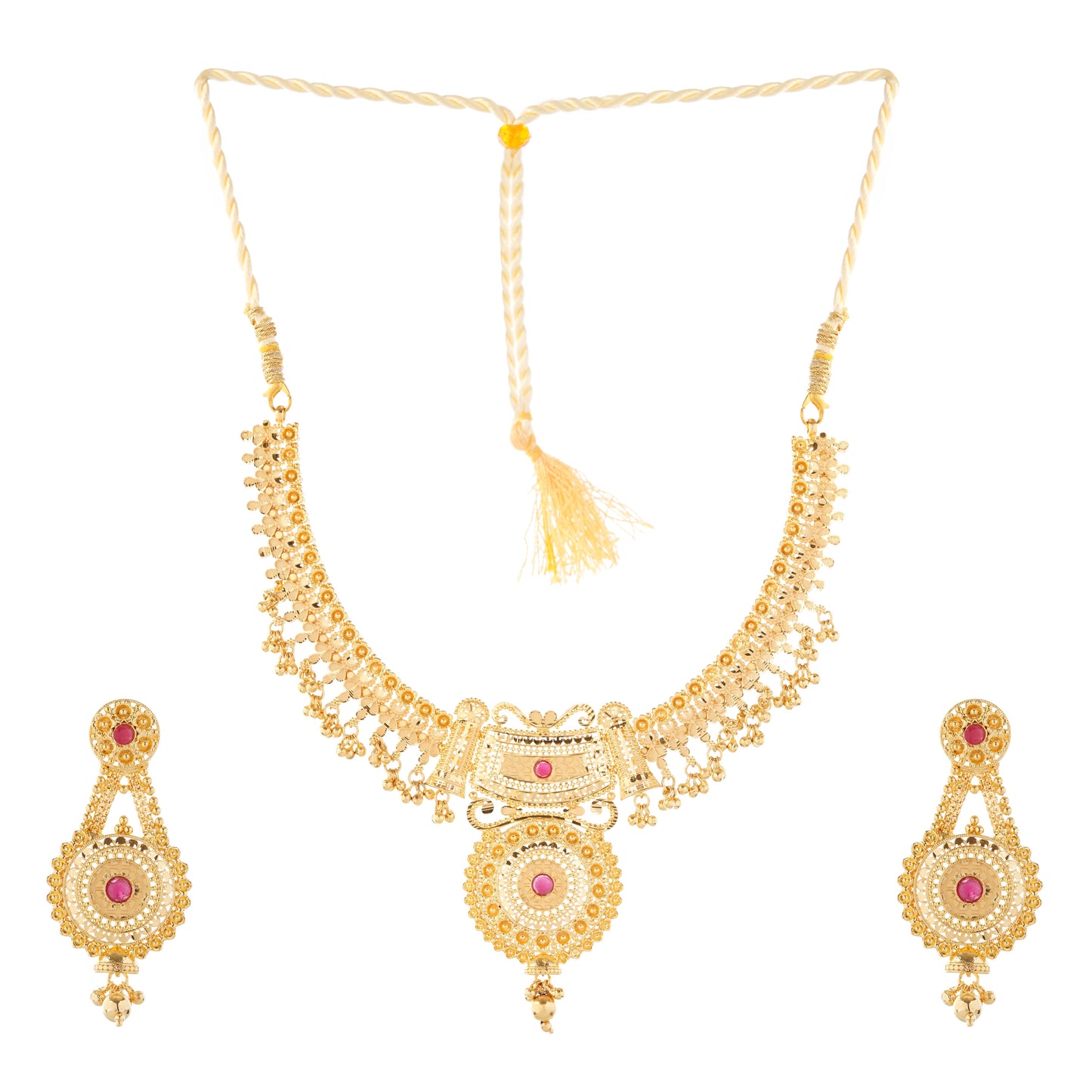 1 Gram GOLD PLATED Necklace Set