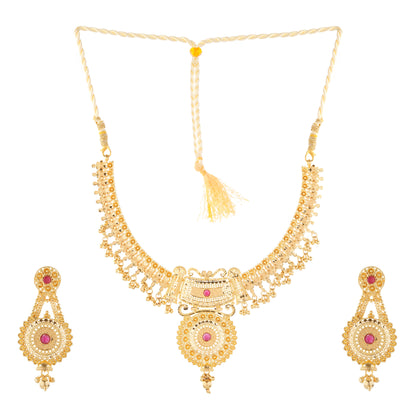 1 Gram GOLD PLATED Necklace Set