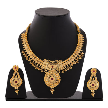 1 Gram GOLD PLATED Necklace Set