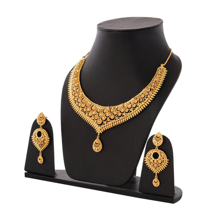 1 Gram GOLD PLATED Necklace Set