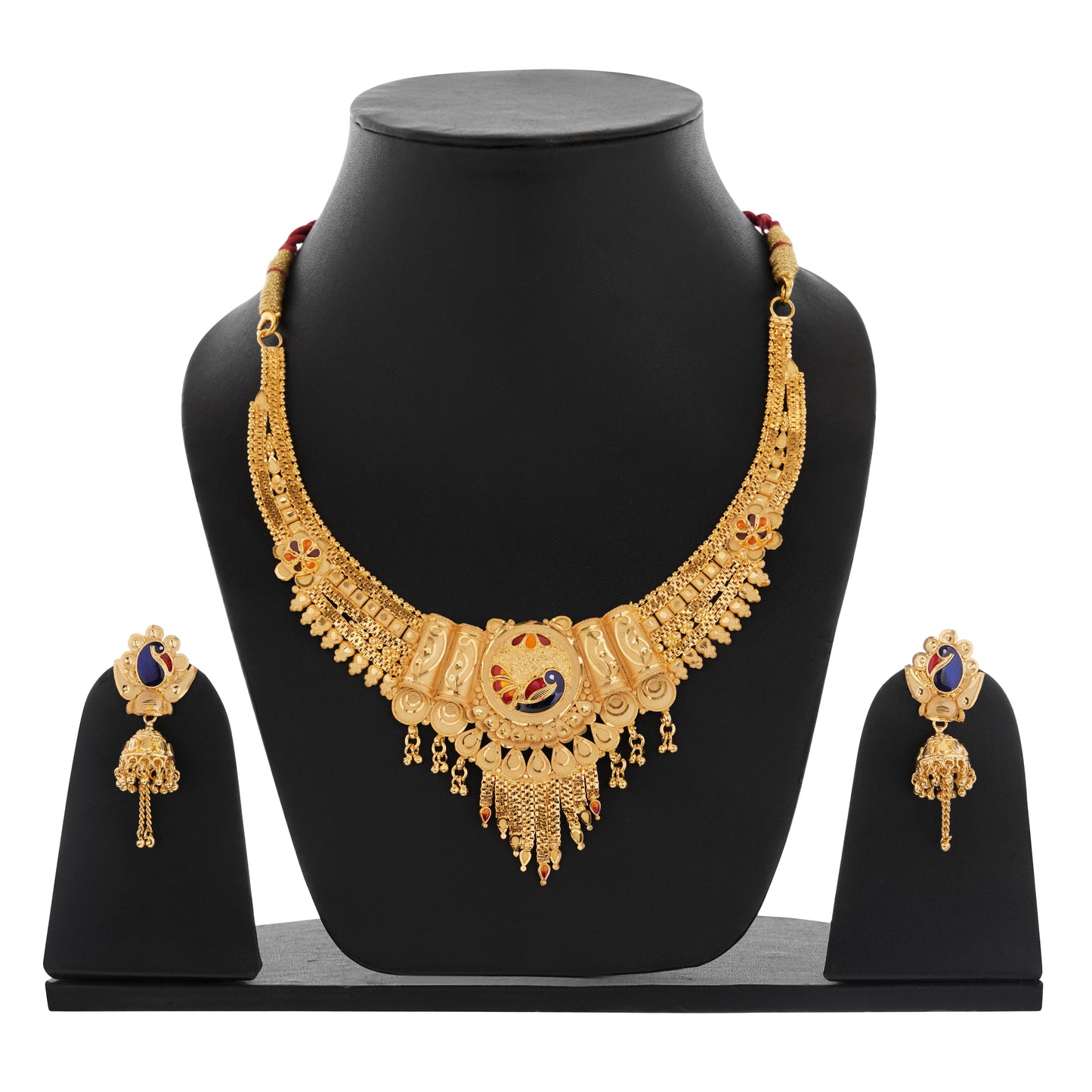 1 Gram GOLD PLATED Necklace Set