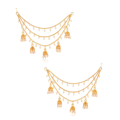 1 Gram GOLD PLATED Earring Chain