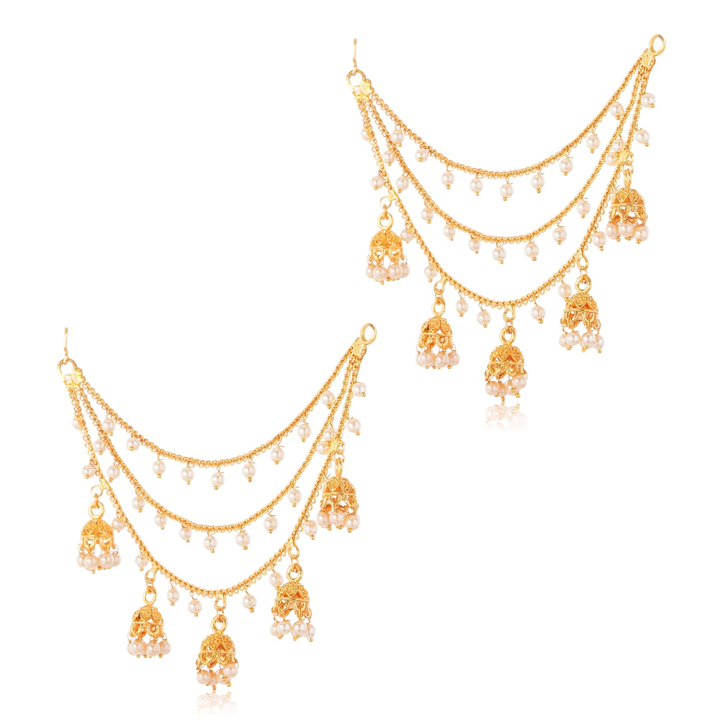 1 Gram GOLD PLATED Earring Chain