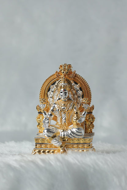 Silver Plated antique finish Surya bhagwan