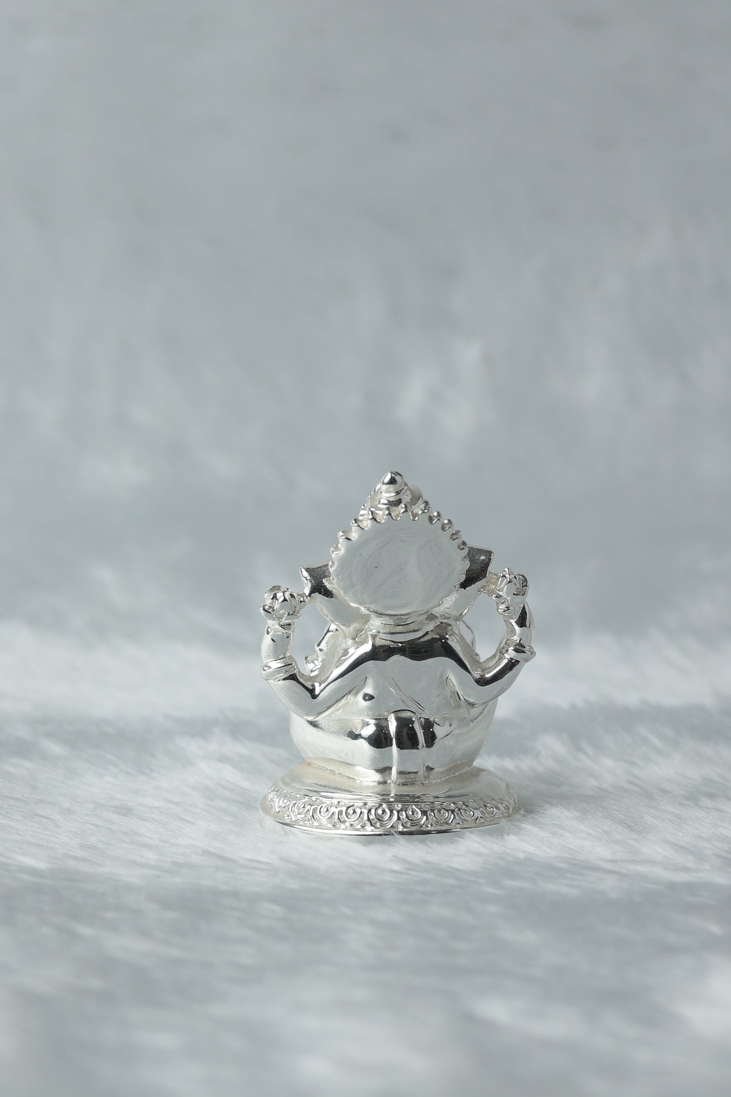 Silver plated Ganpati